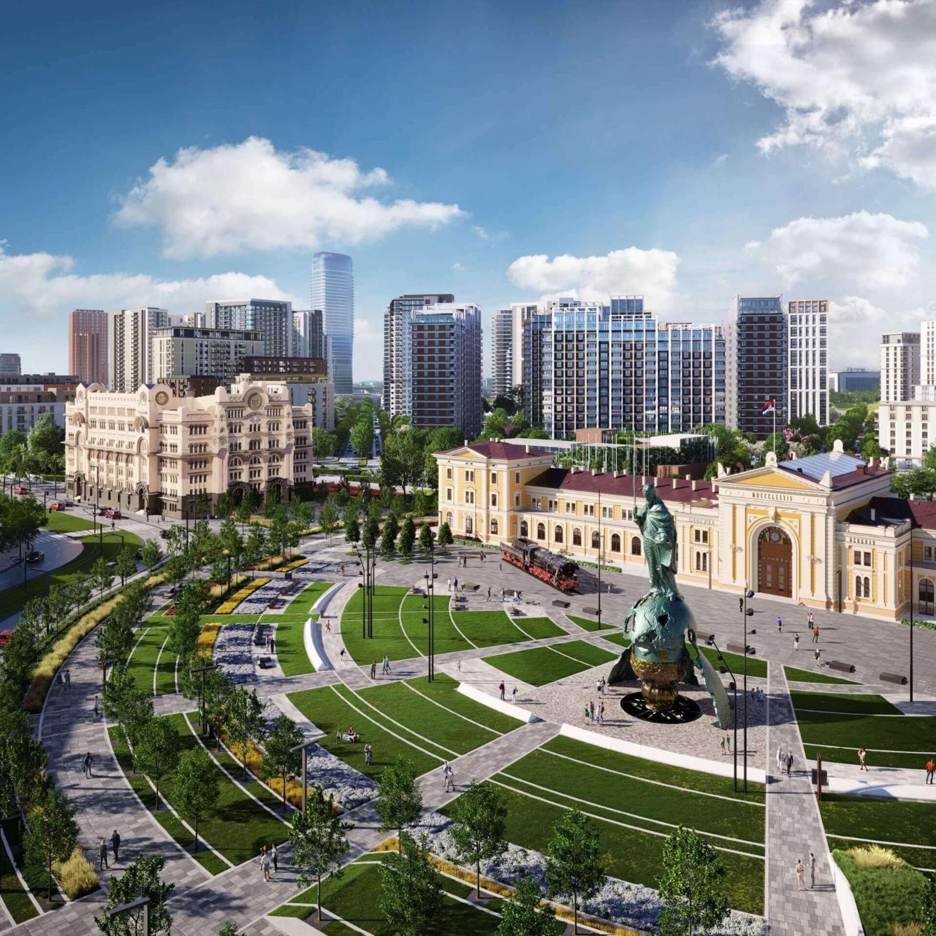 Central Square Apartments 베오그라드 외부 사진